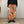 【 KOOKABURRA 】DRAWSTRING SKIRT / Orange