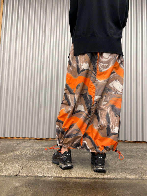 【 KOOKABURRA 】DRAWSTRING SKIRT / Orange