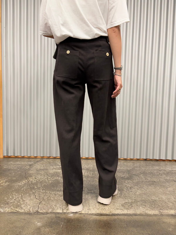 【 BALIA / バーリア 】FATIGUE PANT  / Black