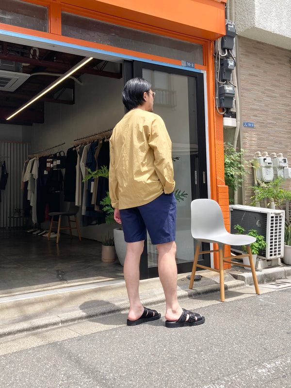 【YOTA TOKI】2-PLEATED SHORTS / Navy