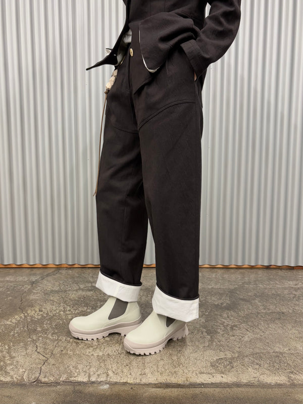 【BEAUTIFUL SHOES / ビューティフルシューズ】BRISTOL SIDEGORE / Light Grey