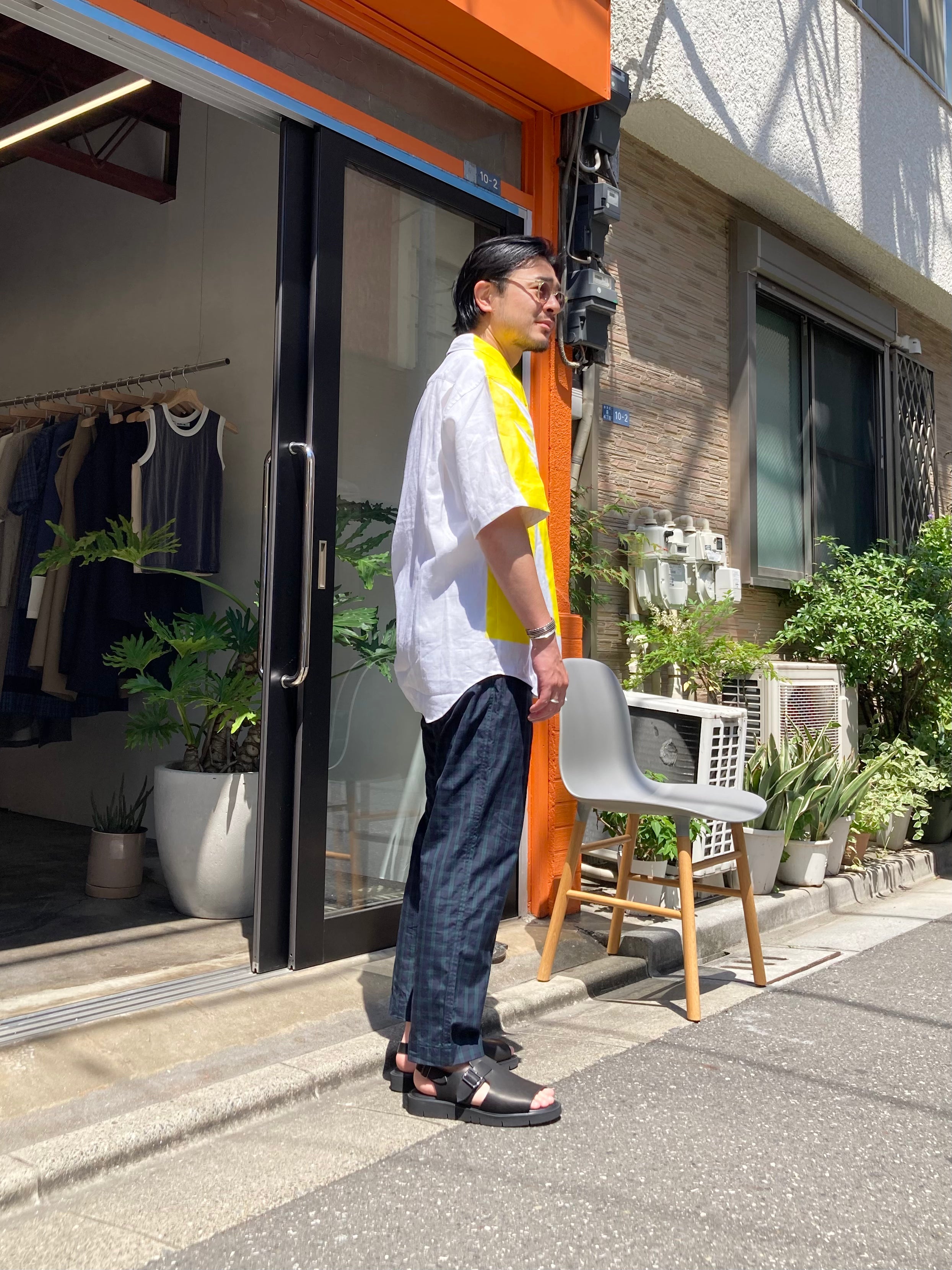 foot the coacher / フットザコーチャー】OPEN TOE SANDALS / Black foot the coacher / フットザコーチャー】OPEN TOE SANDALS / Black