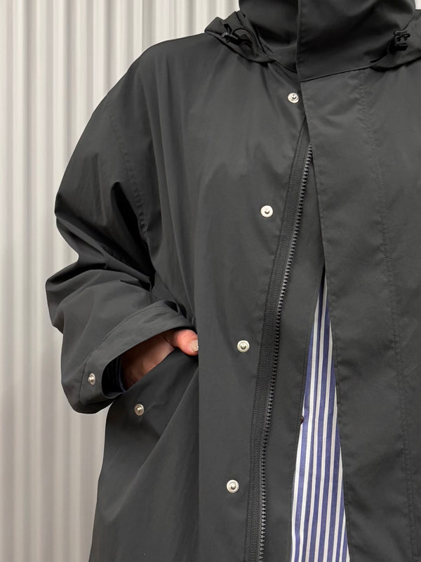 【ES : S】SHORT FIELD PARKA / Charcoal