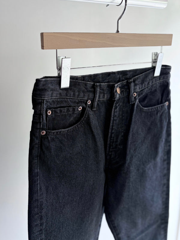 【 UNUSED 】DENIM PANTS / Black