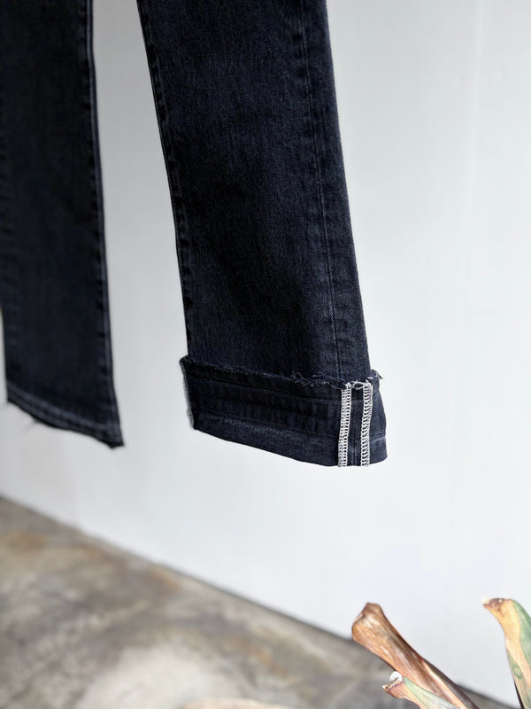 【 UNUSED 】DENIM PANTS / Black