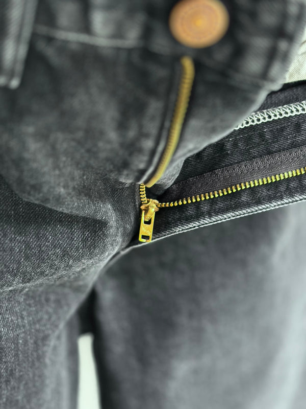 【 UNUSED 】DENIM PANTS / Black
