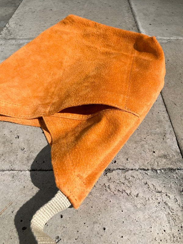 【hobo】AZUMA SHOULDER BAG S -PIG SUEDE- / Orange