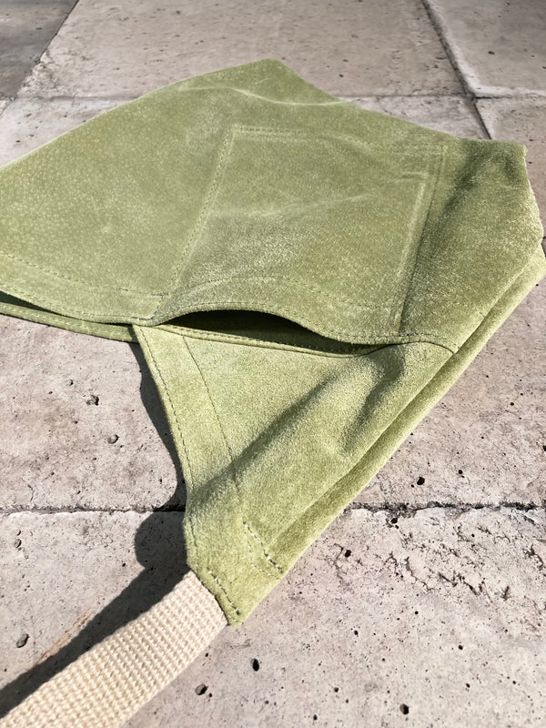【hobo】AZUMA SHOULDER BAG S -PIG SUEDE- / Green