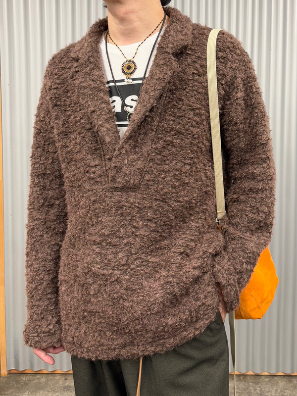 【hobo】AZUMA SHOULDER BAG S -PIG SUEDE- / Orange