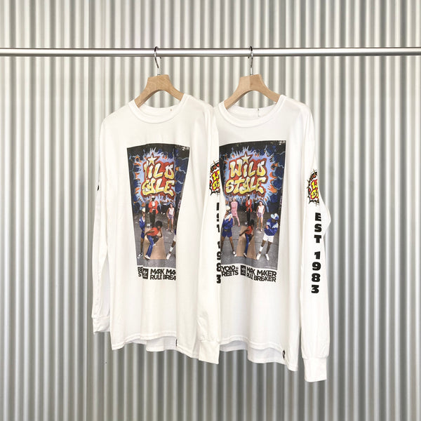 【GRAPHIC TEE / グラフィックティー】BEYOND THE STREETS LONG SLEEVE TEE / WILD STYLE