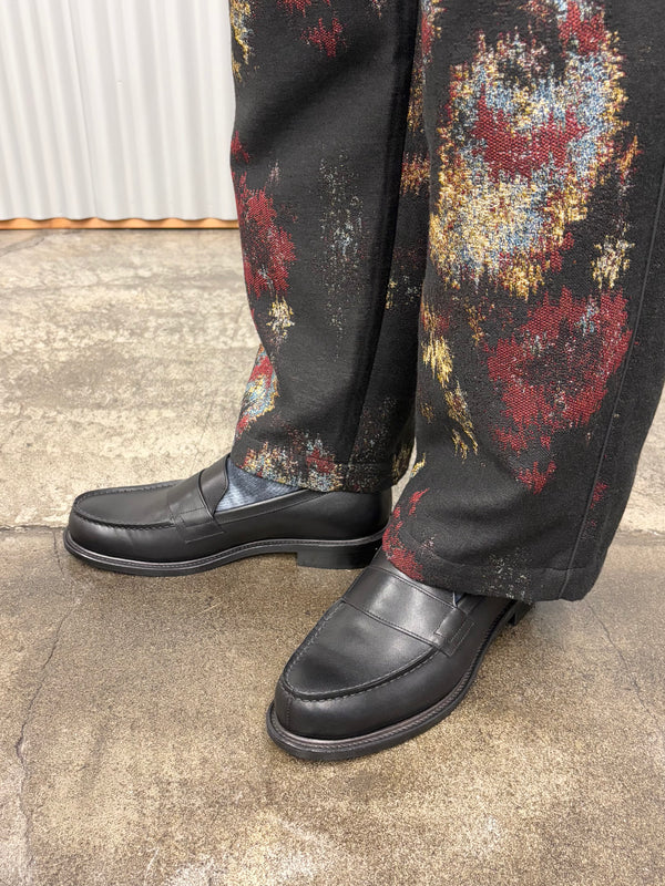 【foot the coacher / フットザコーチャー】FT LOAFER - LETHER SOLE - / Black