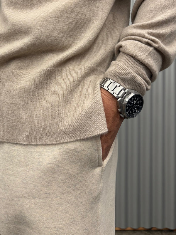 【 PICEA / ピセア 】14GG CREW NECK / Beige