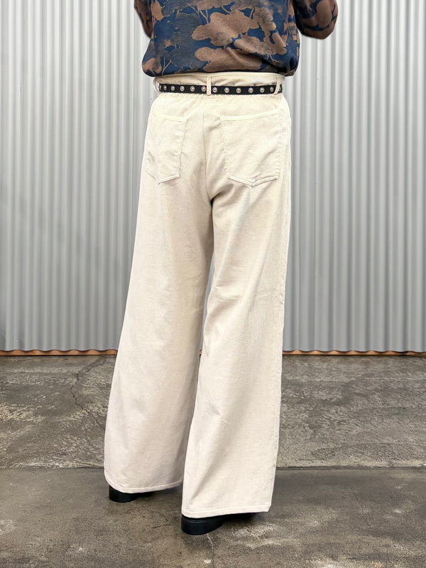 【hobo】STUDDED BELT - COW LEATHER - / Black