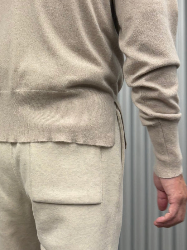 【 PICEA / ピセア 】14GG CREW NECK / Beige