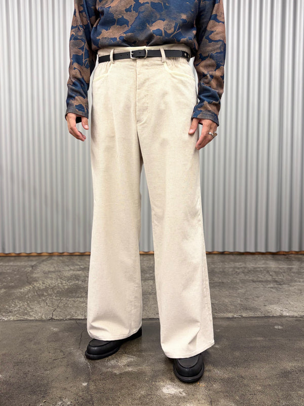 【hobo】STUDDED BELT - COW LEATHER - / Black