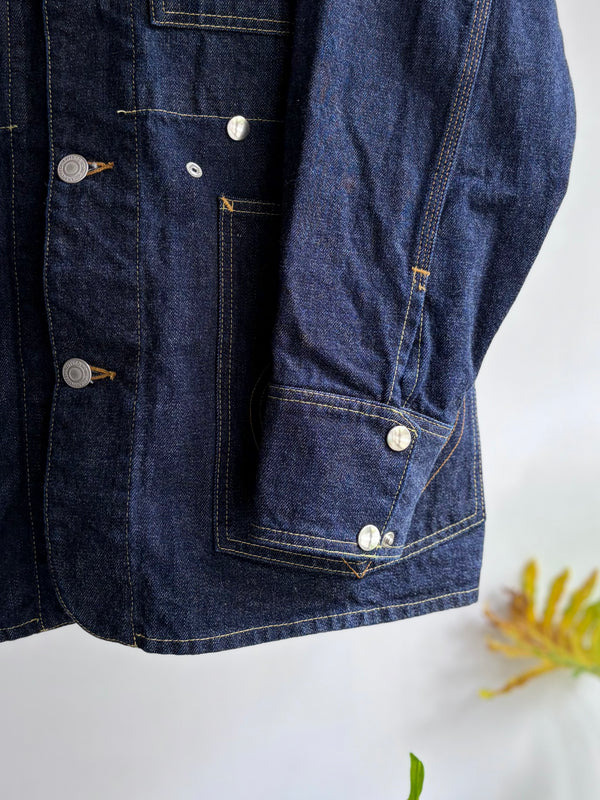 【 HOMMENA 】CRUMPED DENIM JACKET / One Wash