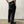 【frank leder / フランクリーダー】WASHED LINEN×COTTON 1TUCK TROUSERS  - WITH ADJUSTER - / Black
