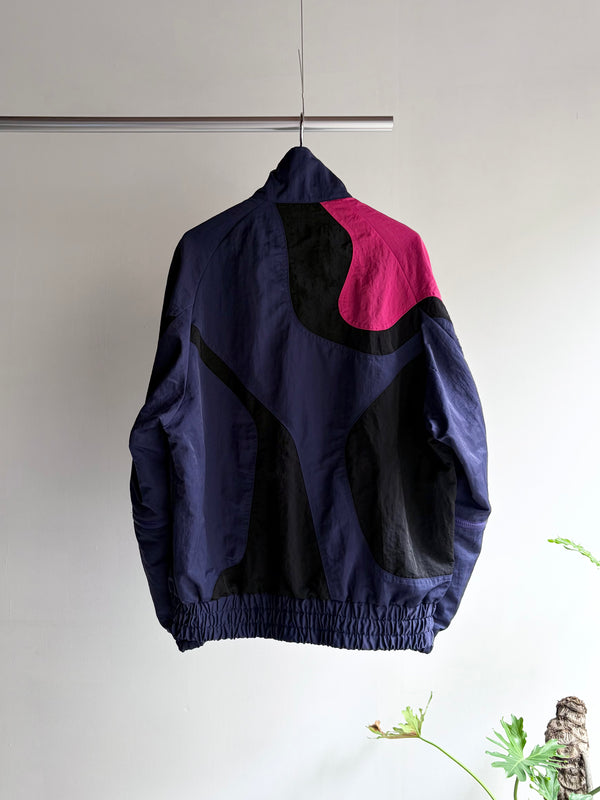 【 SHIDEN 】MULTI COLOR JACKET - NYLON SATIN - / Purple