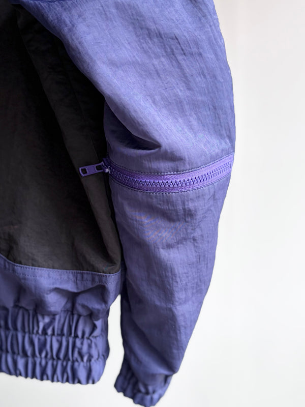【 SHIDEN 】MULTI COLOR JACKET - NYLON SATIN - / Purple