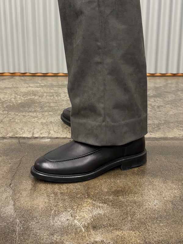 【foot the coacher / フットザコーチャー】THE MOCCASINS SIDEGORE - RIDGEWAY SOLE - / Black