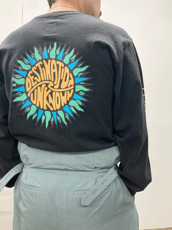 【Liberaiders】DESTINATION UNKNOWN L/S TEE / Black