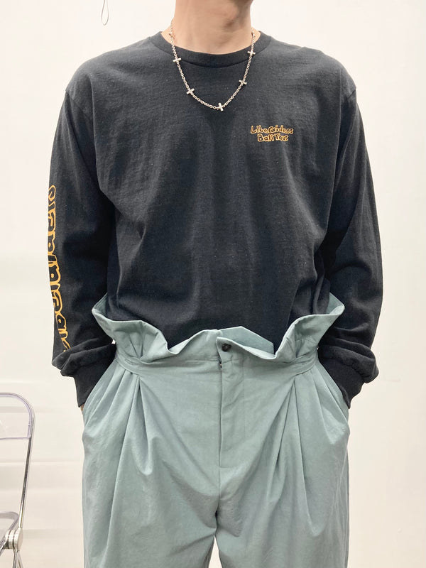 【Liberaiders】DESTINATION UNKNOWN L/S TEE / Black