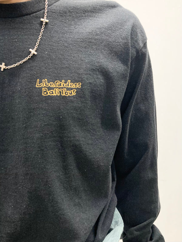【Liberaiders】DESTINATION UNKNOWN L/S TEE / Black