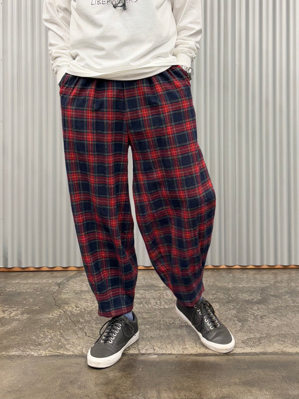 【m's braque】NEW HAREM PANTS / Tartan Check