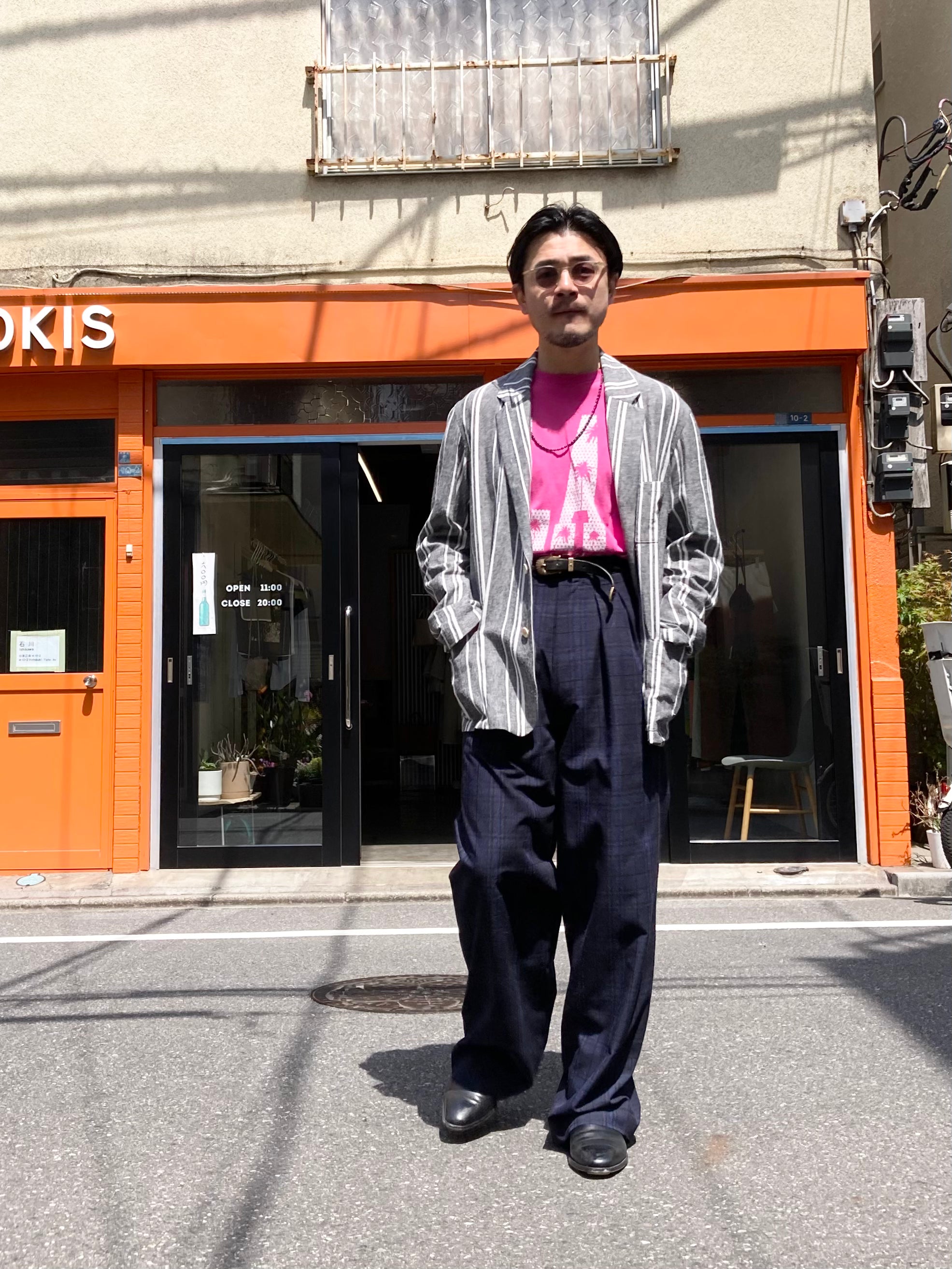 m's braque】S2B NORFOLK JACKET / Black Stripe – TOKIS m's braque】S2B NORFOLK JACKET / Black Stripe – TOKIS