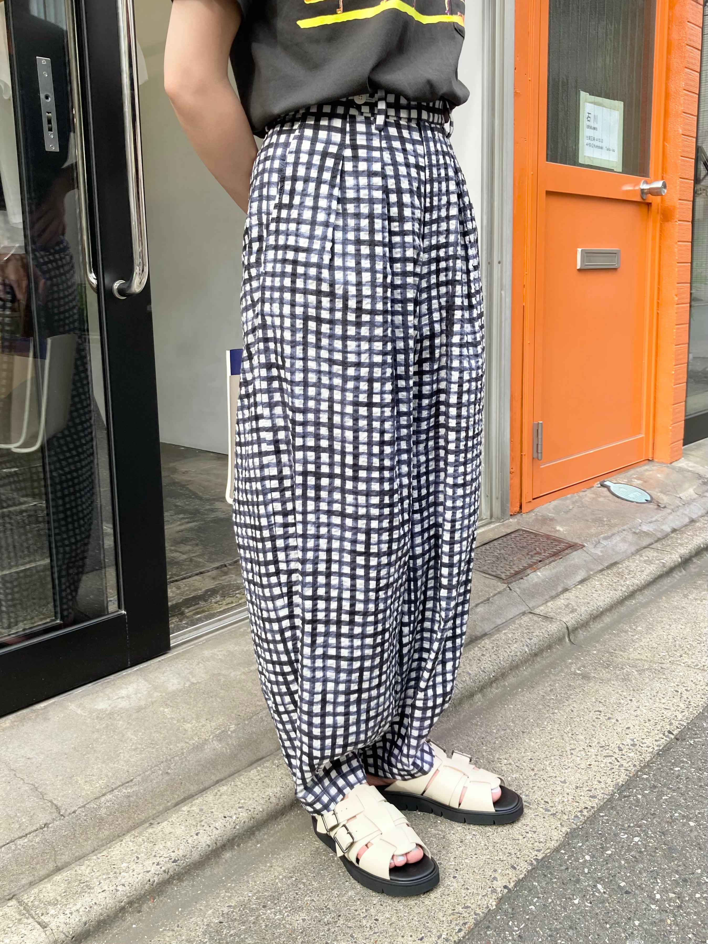 m's braque】NEW HAREM PANTS / Navy & White – TOKIS m's braque】NEW HAREM PANTS / Navy & White – TOKIS