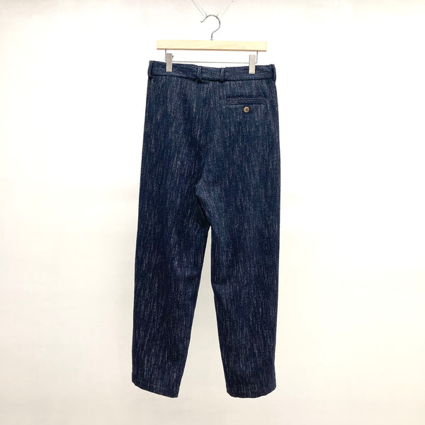 【frank leder / フランクリーダー】2TUCK TROUSERS <60's VINTAGE WOOL> / Navy