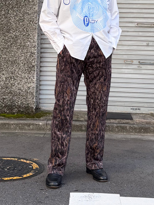 【 South2 West8 】TRAINER PANT - HORN CAMO JQ. -  / Brown