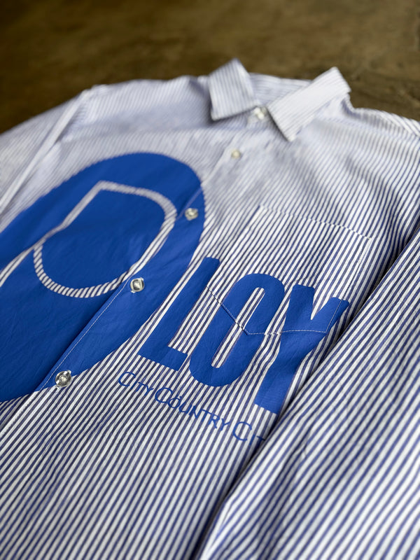 【 CITY COUNTRY CITY 】COTTON STRIPE SHIRT / Stripe #2