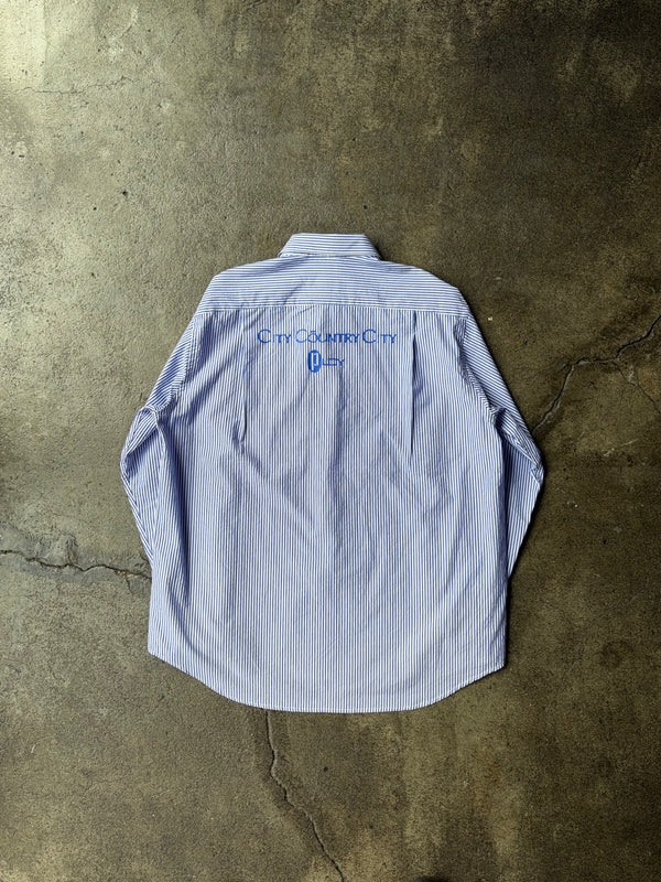 【 CITY COUNTRY CITY 】COTTON STRIPE SHIRT / Stripe #2