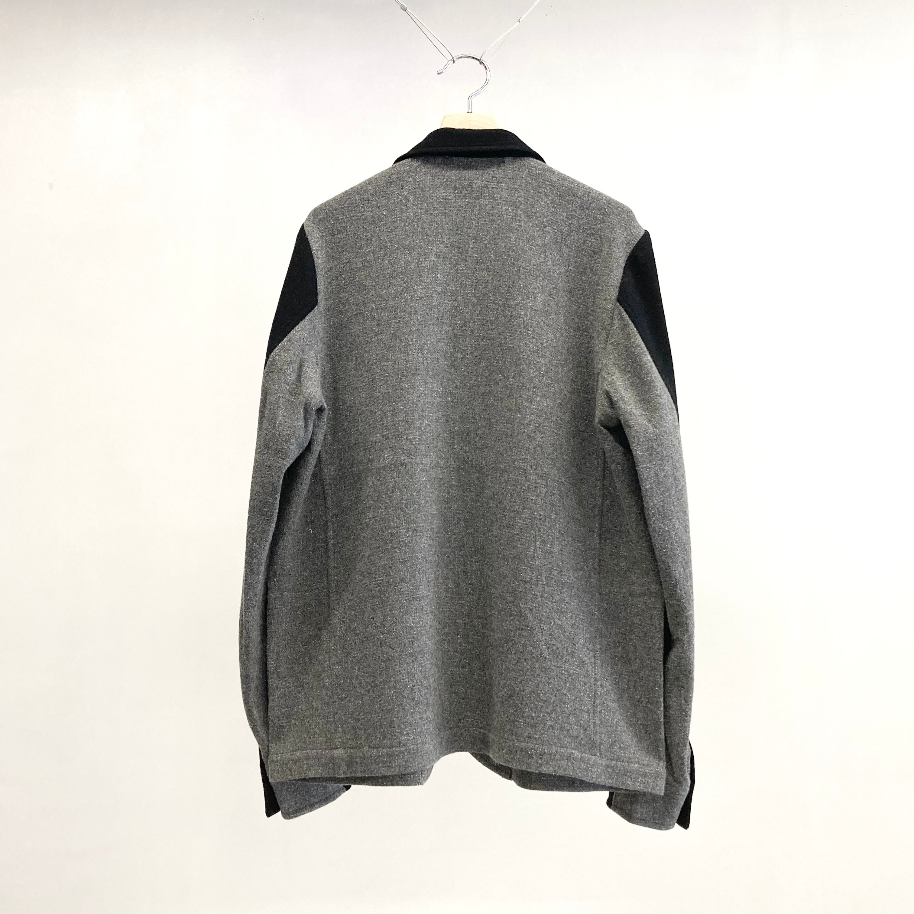 frank leder / フランクリーダー】WOOL MIX JACKET / Grey × Black – TOKIS frank leder / フランクリーダー】WOOL MIX JACKET / Grey × Black – TOKIS