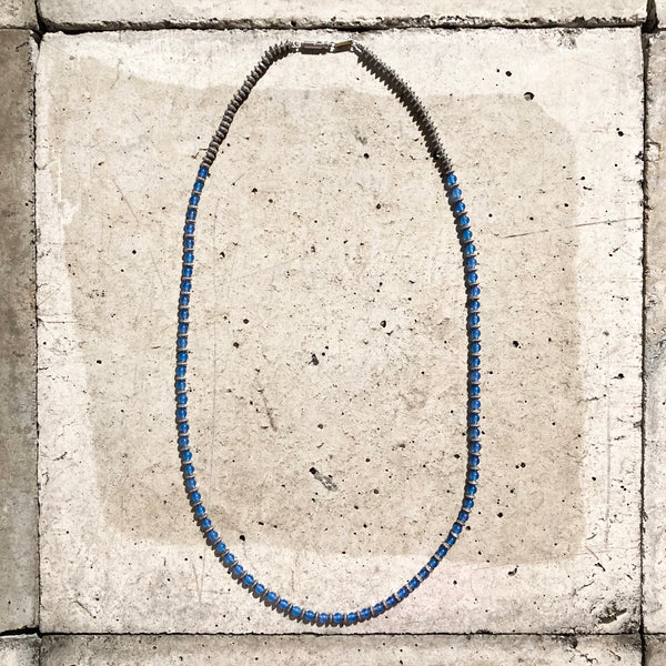 【hobo】BEADS NECKLACE STONE / Blue