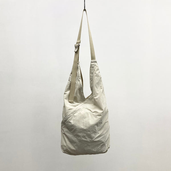 【hobo】AZUMA SHOULDER BAG S -NYLON RIPSTOP- / Light Grey