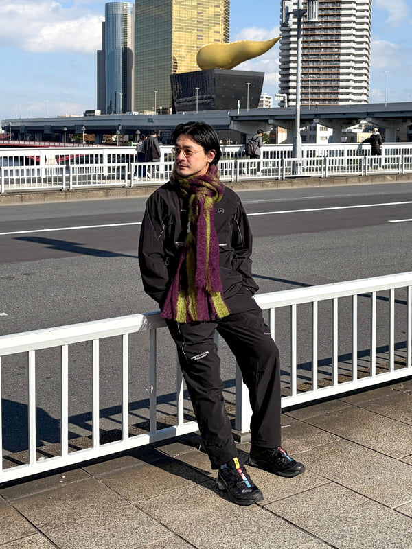 【Liberaiders】OCTA TRACK PANTS / Black
