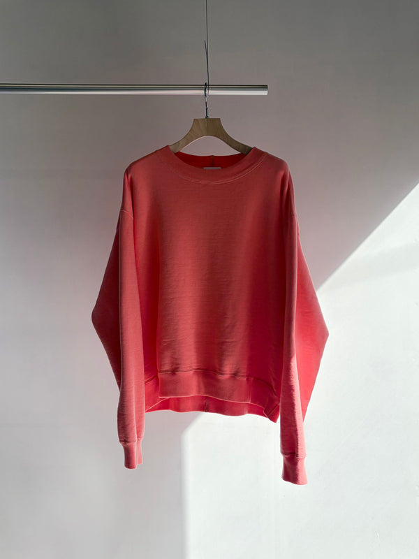【 UNUSED 】CREW NECK SWEAT / Coral