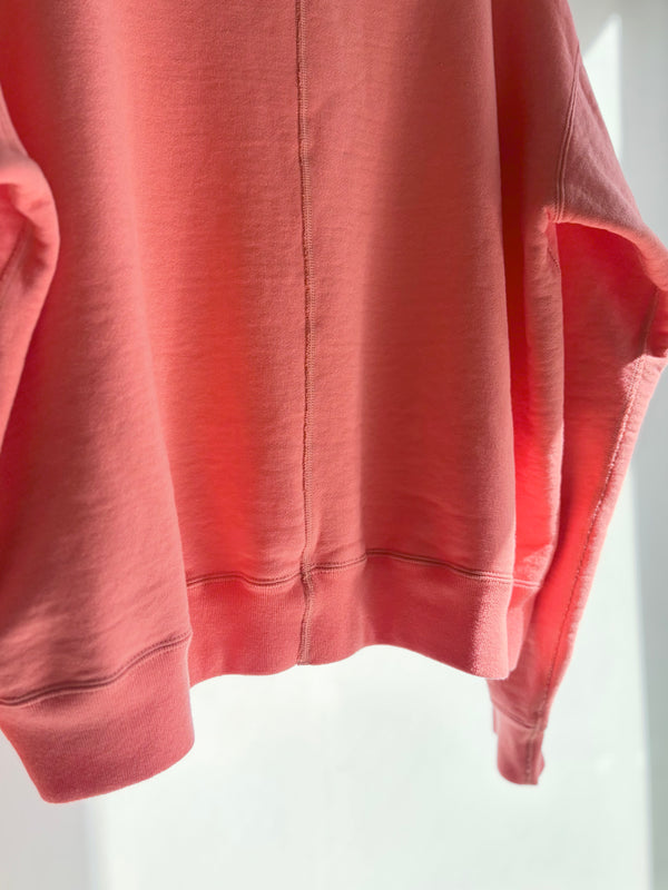 【 UNUSED 】CREW NECK SWEAT / Coral