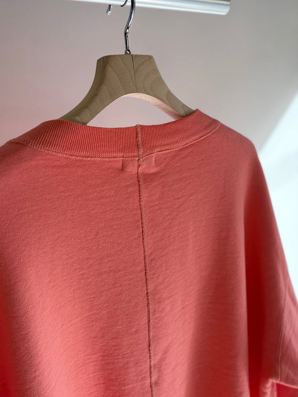 【 UNUSED 】CREW NECK SWEAT / Coral