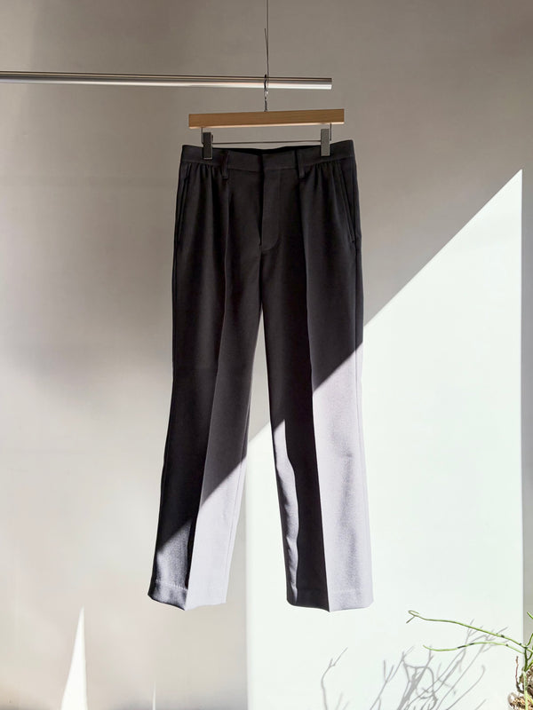 【 UNUSED 】TWILL STRETCH SLACKS / Gray