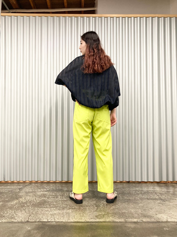 【TOKIS】DRY STRETCH EASY PANT / Lime