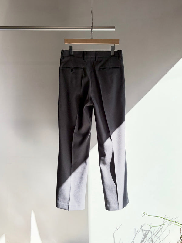【 UNUSED 】TWILL STRETCH SLACKS / Gray