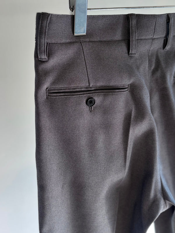 【 UNUSED 】TWILL STRETCH SLACKS / Gray