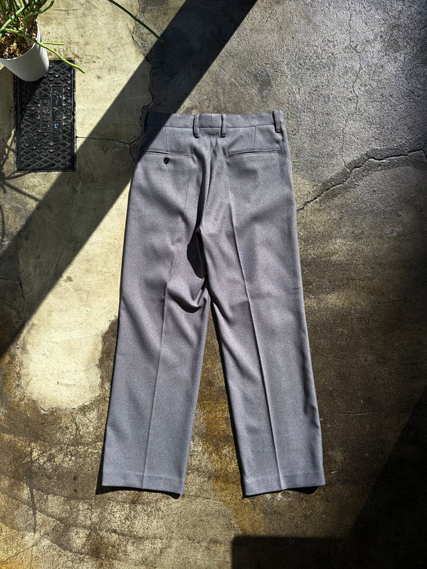 【 UNUSED 】TWILL STRETCH SLACKS / Gray