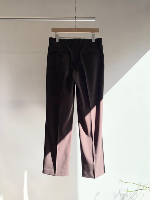 【 UNUSED 】TWILL STRETCH SLACKS / Brown