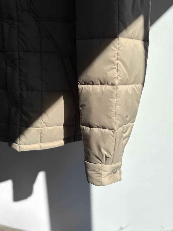 【 UNUSED 】PADDING QUILTED SHIRT / Taupe
