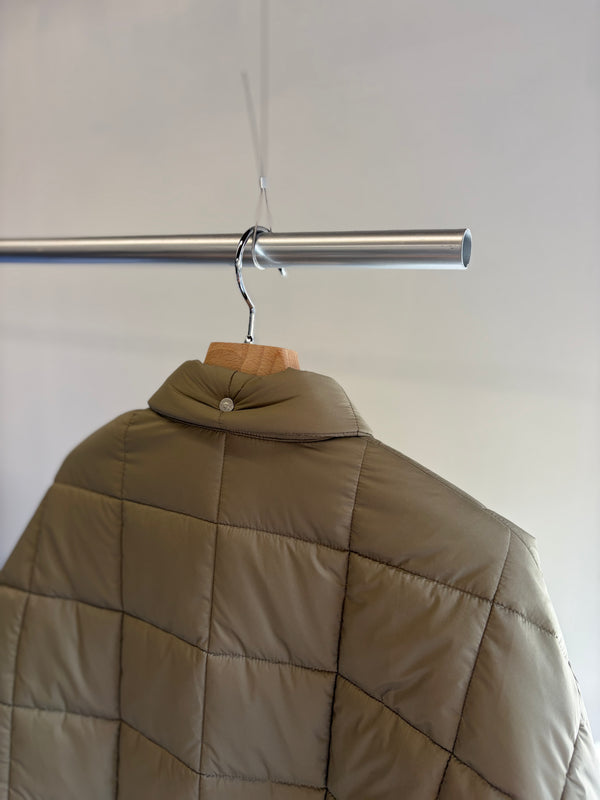 【 UNUSED 】PADDING QUILTED SHIRT / Taupe