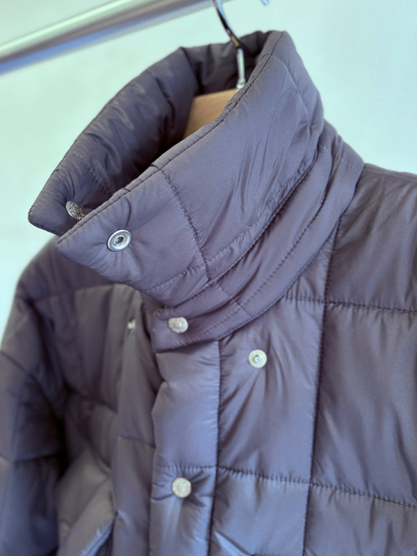 【 UNUSED 】PADDING QUILTED SHIRT / Gray